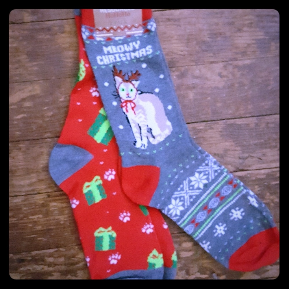 Christmas socks -set of two